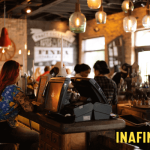 Desain Cafe Sederhana di Ruko Kecil